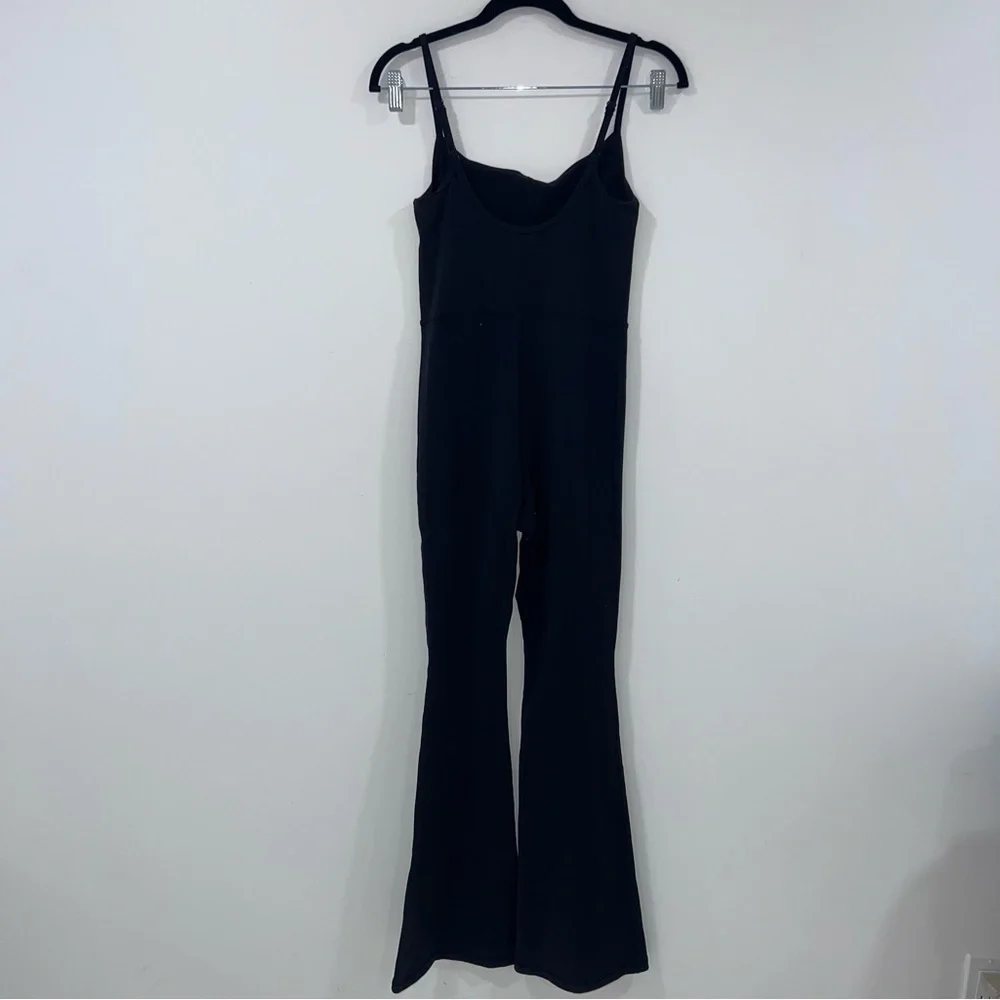 Wilfred Black Kick Flare Jumpsuit